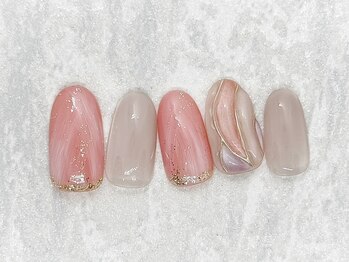 ルスールネイル(Le Seul nail)/【ハンド】定額デザインジェル