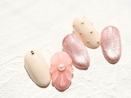 ぷっくりフラワー☆マグネット