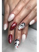 ネイルアンドボディケアサロン ミリミリ(milimili)/持ち込みアート￥11000～