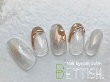 ネイルアイラッシュサロン ベティッシュ 桜木町店(Nail Eyelash Salon BETTISH)/スタイリッシュコース☆*°