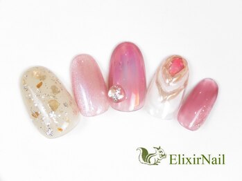 エリクサーネイル 五反田(Elixir Nail)/定額b カジュアル/クーポン使用