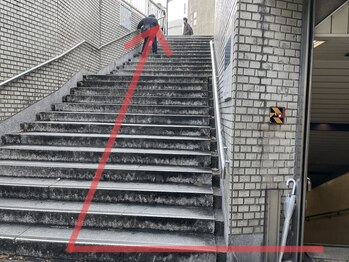 キノワ 六本木(Qinowa)/乃木坂駅からの道順2