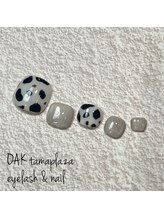 オーク アイラッシュアンドネイル たまプラーザ(OAK)/【Foot】定額コース