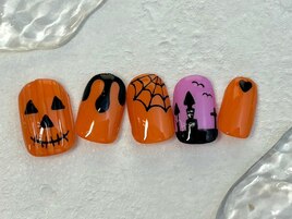 ハロウィンネイル【¥8,800】