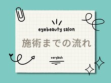 ベリーラッシュ 千葉2号店(VeryLash)/施術までの流れ