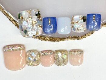 ジュエル(Jewel)の写真/【オフ/ケア込みフットやり放題コース¥7980】朝9時からオープン!!お仕事前や予定の前に寄れる♪