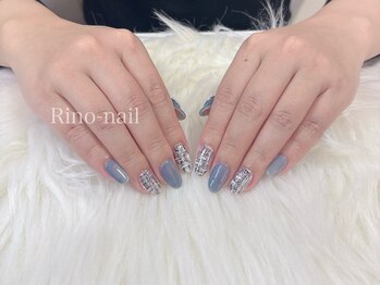 リノネイル(Rino-nail)/ツイードチェック