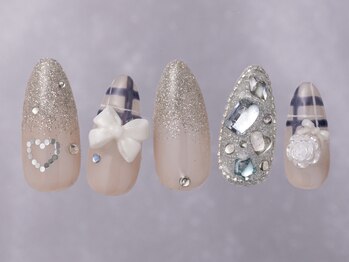 ジェミーネイル シンジュク(Jemiy nail shinjuku)/チェックワンホン¥10480