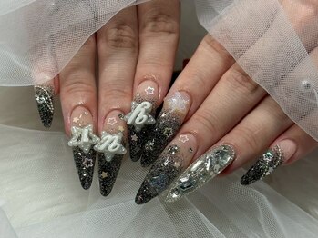 バベル 新町店(Babel)/ブラックラメグラデーション♪