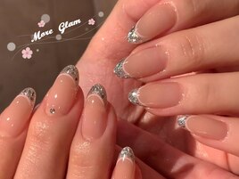 ガラスフレンチ/桜/フィルイン