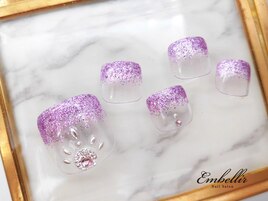 (772)ゴージャスFootネイル