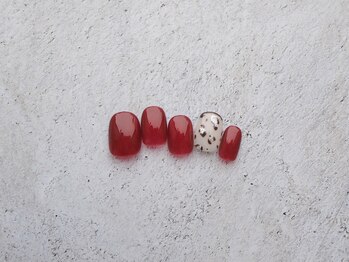 ニコルネイル(nicole nail)/定額8000円　レオパード