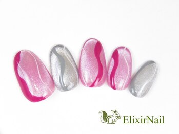 エリクサーネイル 五反田(Elixir Nail)/定額b カジュアル/クーポン使用