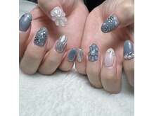 ネイル カナリアの雰囲気(持ち込みアートは必ずLINEで画像送ってください検索ID@722eevcs)