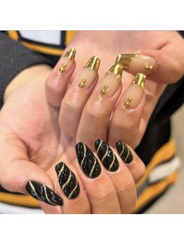 ウェイビーズ ネイル(wavy's.nail)/成人式ネイル