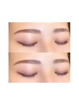 アイブロウメニューがあるサロン