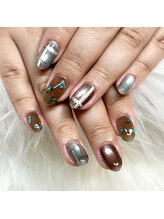 マイオティック ネイル(miotic nail)/チョコミントカラーデザイン