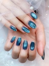 シェリ ネイル(Cherie Nail)/マグネット×スキニーフレンチ