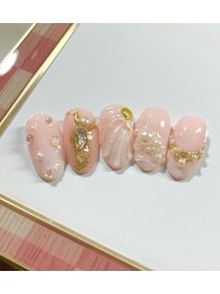 夏ネイル/貝殻/海/桜木町/横浜