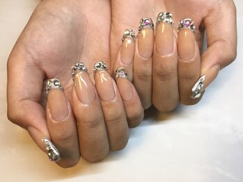 ラウト デコレーションアンドネイルサロン(Lauto Decoration&Nail Salon)/ラメフレンチスカルプ