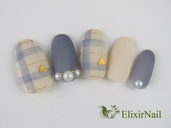 エリクサーネイル 池袋(Elixir Nail)/定額b カジュアル/クーポン使用
