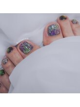 瑠璃(RURI)/フットネイル