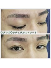 バッカス(BACCHUS)/自眉を生かしたストレート眉
