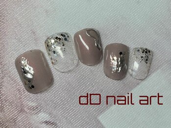 ディーディーネイルアート(dD nail art)/simpleアートコース¥5,500