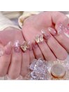 桜マグネットネイル