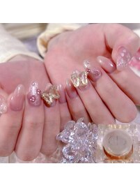 桜マグネットネイル