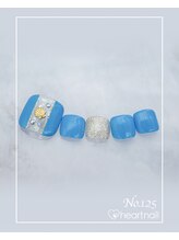 はあとねいる 湘南茅ヶ崎店/フットネイル　Design No.125