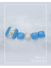 フットネイル　Design No.125