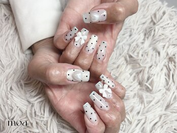 モア(moa)/ドット　マグネット　リボン