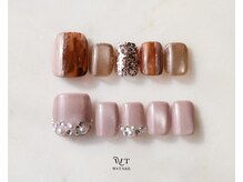 ダブティーネイル(W &T Nail)/R7.11FOOTWTシンプルデザイン