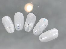 ローランリム(LORAN Lim)/キラキラリボンネイル