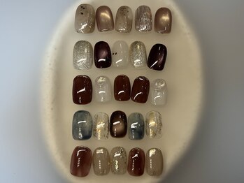 《季節の定額ニュアンスネイル》