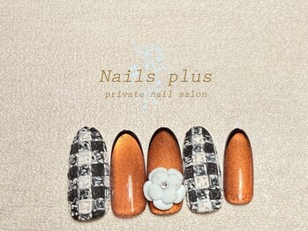 ネイルズプラス(nails plus)/ツイードチェック