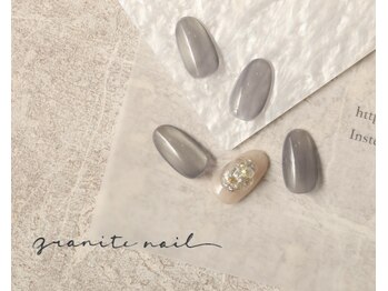 グラニットネイル(granite nail)/グレーマグネット