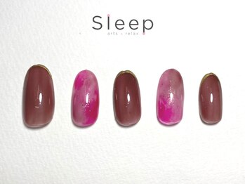 スリープ 中目黒(Sleep nakameguro)/アートコース¥11000/Michiru
