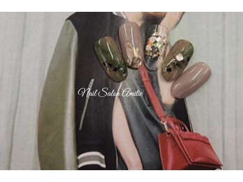 ネイルサロン アミティエ(Nail Salon Amitie)/ニュアンス ×綺麗めカジュアル