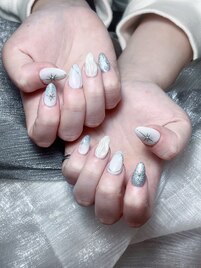 白xシルバーx星