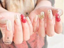 ワールド ビューティ ヴィヴァルト 宝塚店(WORLD BEAUTY VIVALTO)/バレンタインネイルアート