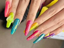 わがままキャット/カラフルネイル