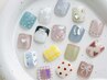 【足元も華やかに☆】選べるフット定額コース　¥8500