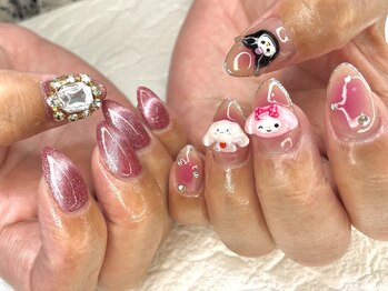 ジェルネイルステラ(gel nail Stella)/アシメ