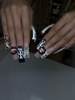 ロングダックネイル