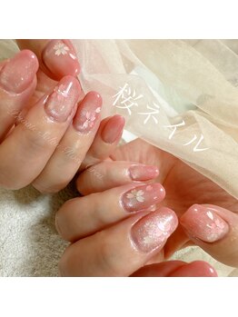 【春のトレンド】選べる春ネイル