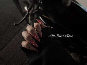 レーヴ(Reve)/ピンクフレンチ×クロムハーツ