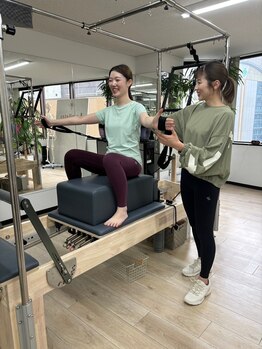 ラ ピラティス 銀座店(La pilates)/自分の身体を正しくコントロール