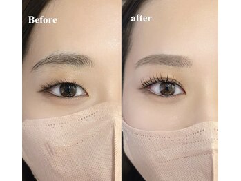 ラニ 銀座(Lani)の写真/自分に合ったデザインが分かる!丁寧×高技術でモチも好評◎朝のメイク時短!人気の束感デザインも◎[銀座]
